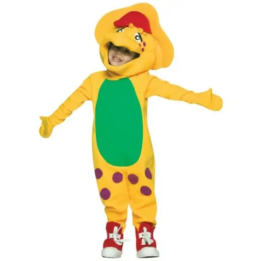 Barney BJ Yellow Costume for Kids & Adults