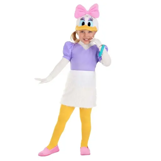 Daisy Duck Costume for Kids & Adults – Cartoon Fancy Dress Outfit