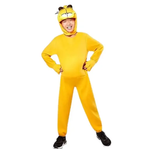 Garfield Costume – Classic Cartoon Cat Fancy Dress for Kids & Adults