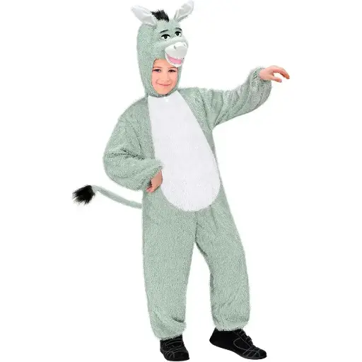 Ash Donkey Costume for Rental – Charming Spotted Plush Jumpsuit