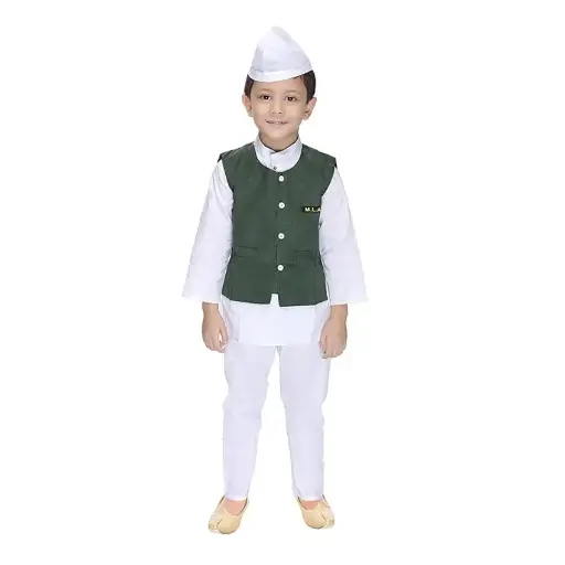 Lal Bahadur Shastri Costume – Freedom Fighter Fancy Dress for Kids & Adults
