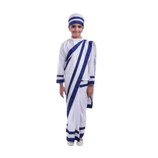 Mother Teresa Costume – Saint & Humanitarian Fancy Dress for Kids & Adults