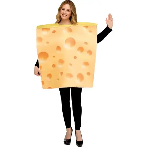 Cheese Costume for Kids & Adults – Fun Dairy / Food Fancy Dress Outfit